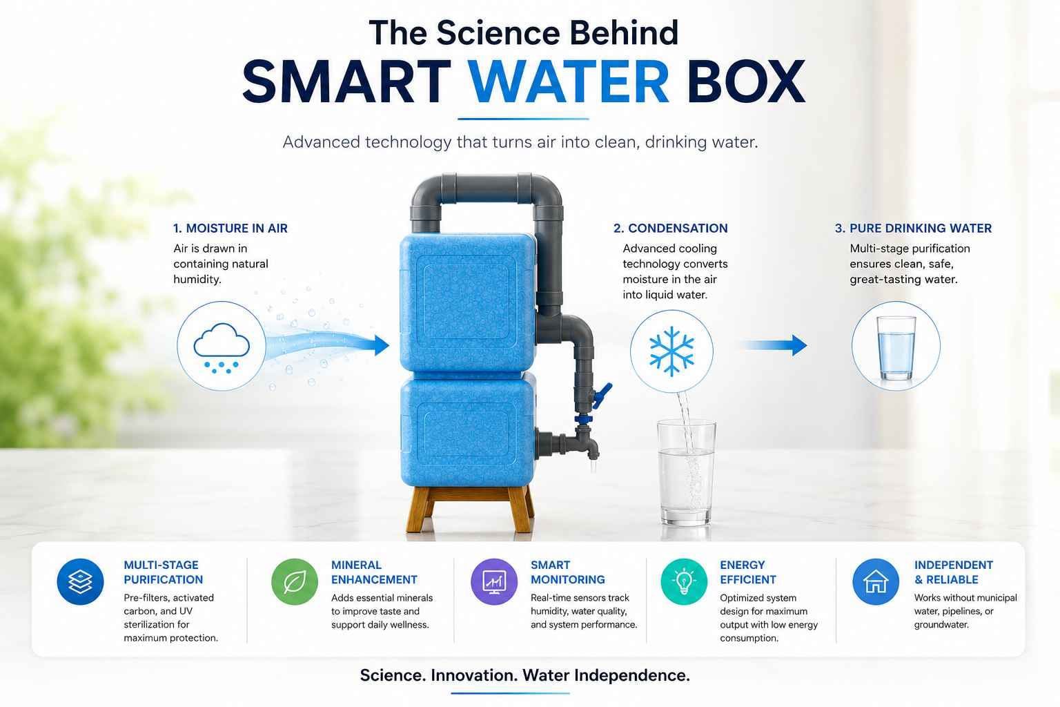 smart water box official website for off grid water system